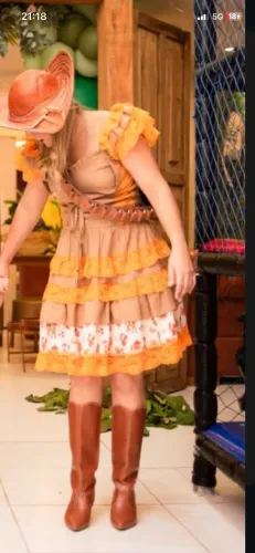 Vestido de Maria bonita