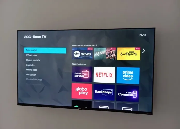 Smart Tv Aoc Led 50" 4k Wi-fi Roku Tv 50U7045/78G