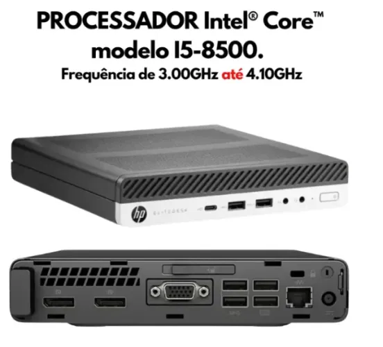 Vendo Mini PC HP Elitedesk 800 g4