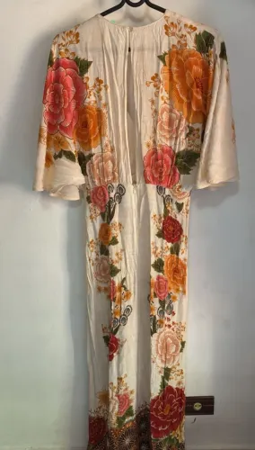Vestido Farm pavão m