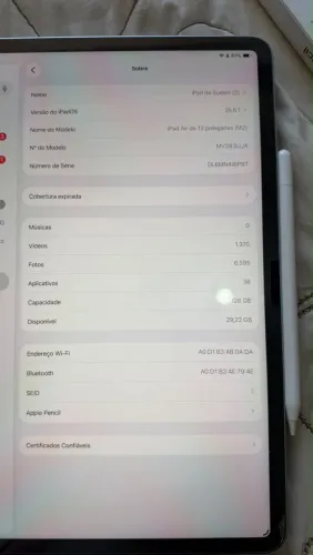 iPad Air 13 M2 128Gb