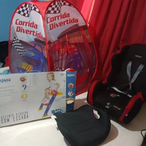 Cadeira de carro com acento elevado
