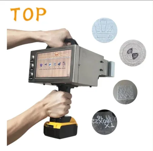 Máquina de marcação pneumática micropunção para vacina antifurto e outras marcações.