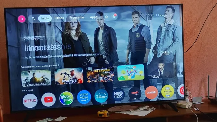 Smart tv 55" Nova na caixa