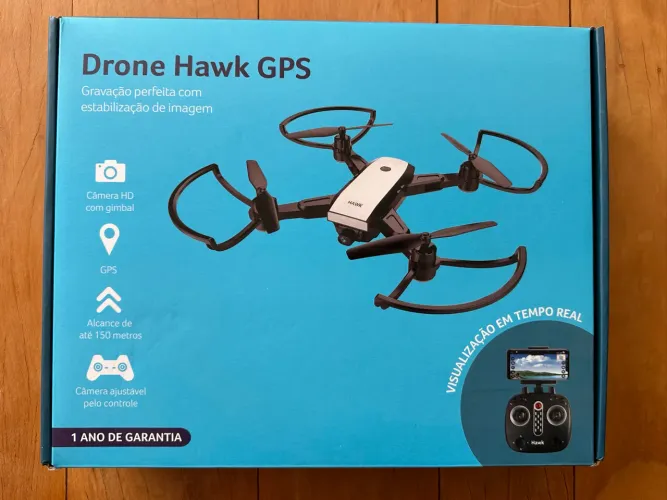Drone Hawk - Usado 1 vez apenas