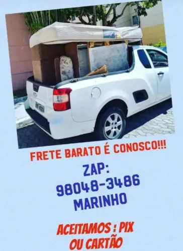 Frete pequenos