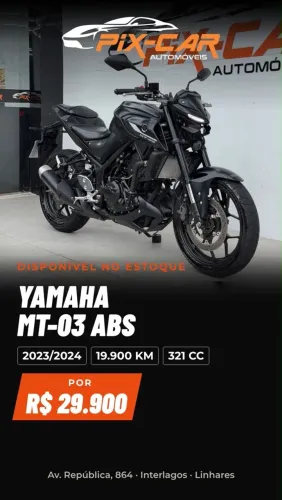 Yamaha MT-03 321/abs 2024