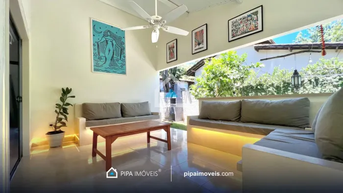 Casa com 2 dormitórios à venda, 70 m² na Praia da Pipa - Tibau do Sul/RN