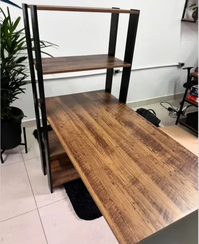 Promoção Mesa de Escritorio Marrom - 28/02/2026