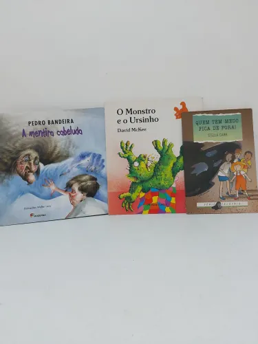 Box 3 livros infantis