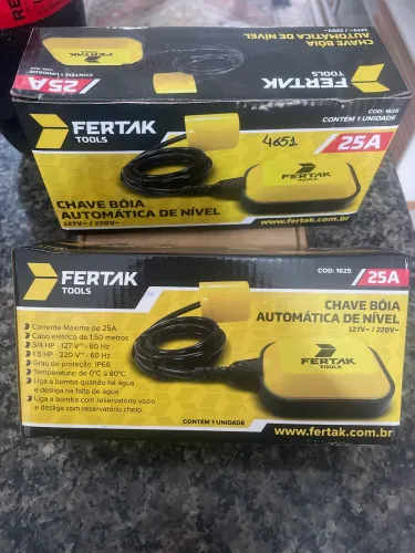 Chave Bóia Automática de Nível 25A