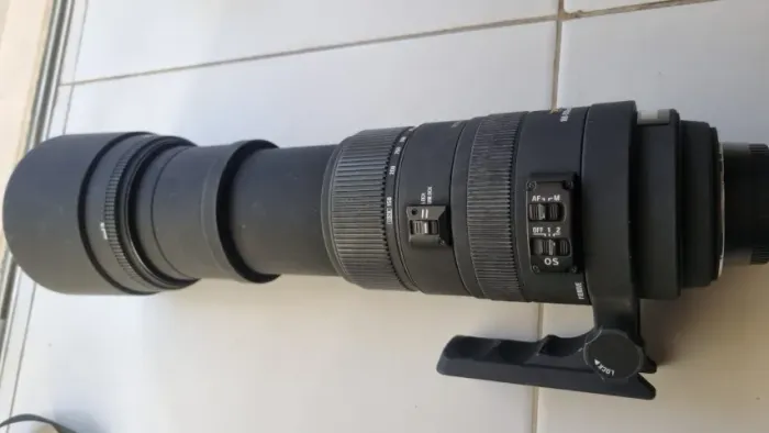 LENTE SIGMA PARA NIKON 150 X 500 - IDEAL PARA ESPORTES.