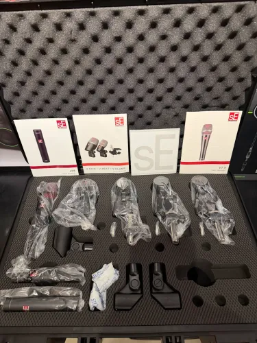 Se Electronics V Pack Arena - Kit De Bateria Preto