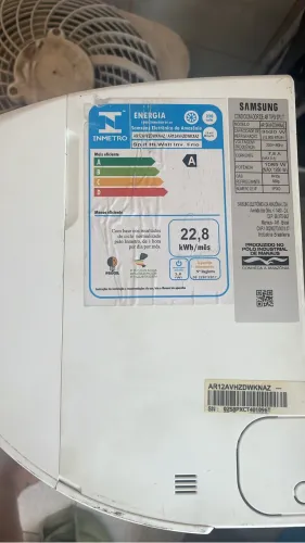 Ar condicionado Samsung 12BTUs Frio 