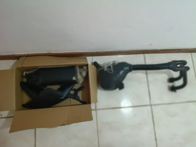 Escapamento completo MT-03 original Yamaha