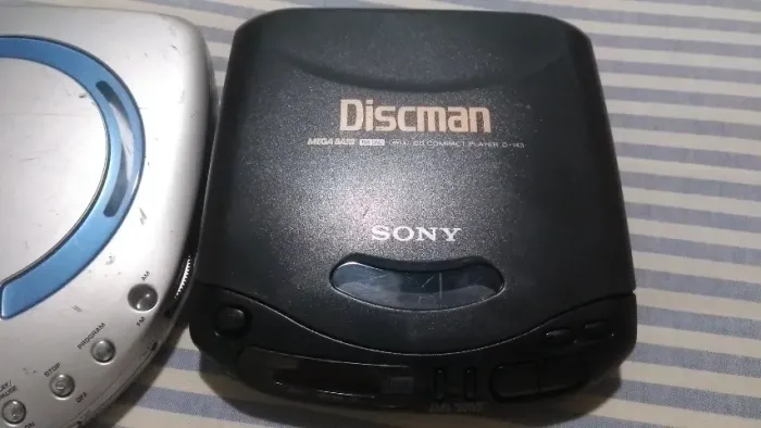2 discman usados com defeito Sony/ Vicini
