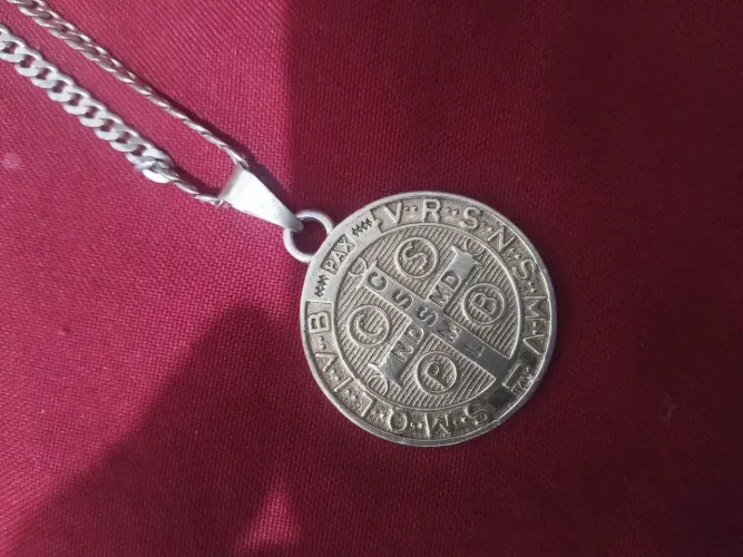 Cordão prata banhada a ouro