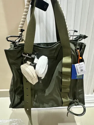 Bolsa Alexandre pavão + pool verde
