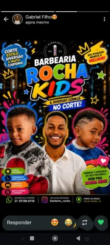 Barbearia Rocha?