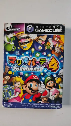 Mario party 4 Nintendo GameCube original Japonês seminovo