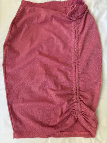 Saia malha lurex