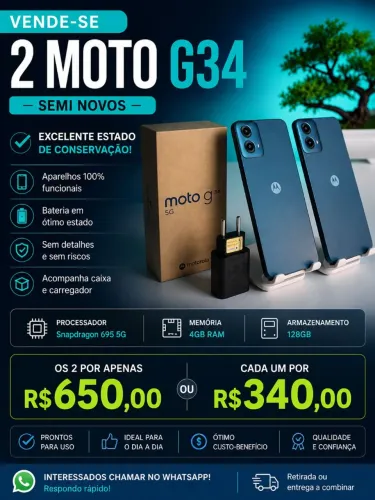 Celular Motorola Moto g34