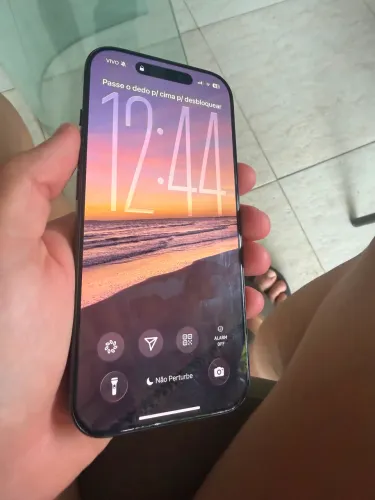 iPhone 16 Pro preto titânio. 256gb