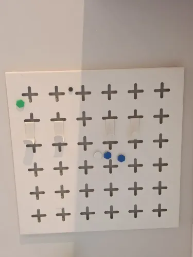 Painel imantado