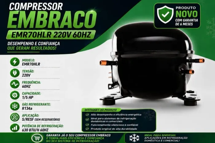 Compressor 1/5 R134a