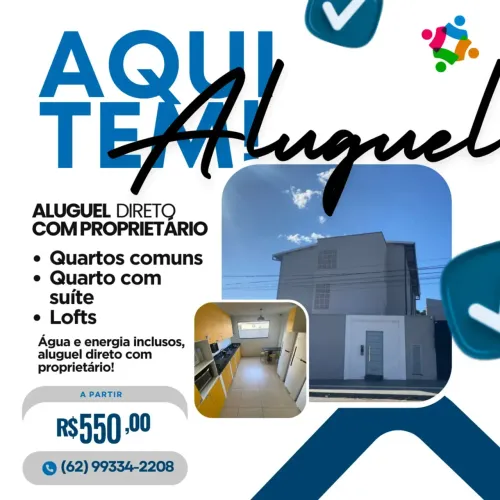 Aluguel sem fiador, com mobilia completa