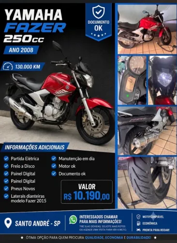 Fazer 250cc | 2008