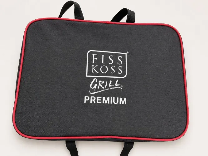 Churrasqueira a Carvão Portátil _ Fiss Koss Grill
