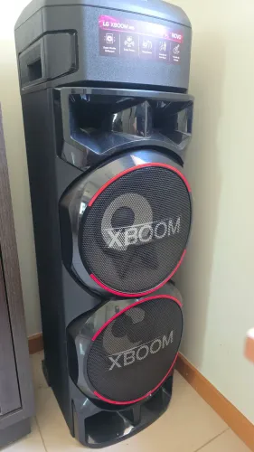 Caixa som LG XBOOM RN9 ...MAIS TOP SUPER POTENTE C LEDS