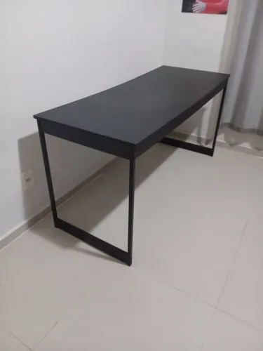 Mesa Para Pc Gamer Industrial 150cm Com Estrutura Em Aço