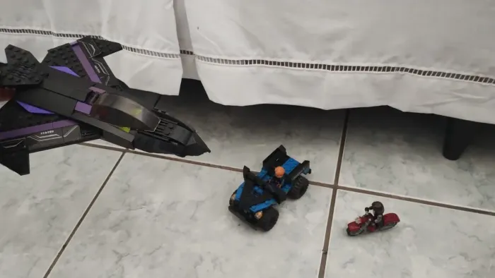 Lego Perseguição Do Pantera Negra 76047