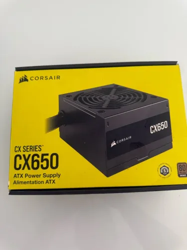 Fonte Corsair CX650 650W 80 Plus Bronze PFC Ativo ATX