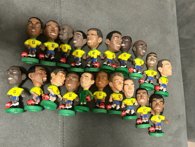 Lote com 20 mini craques coca cola copa 1998 