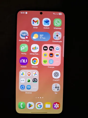 Samsung S22 | Tela impecável | Sem riscos | 128GB Preto |Estado excelente