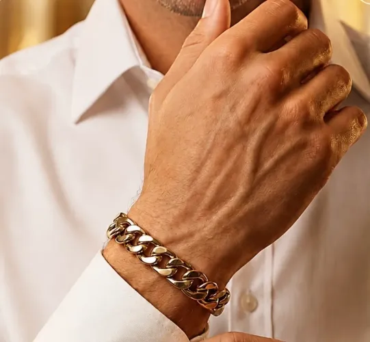 Pulseira Grumet em Ouro 18k 750