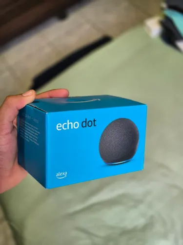 AMAZON ECHO DOT 5ª GERAÇÃO (Alexa) - NOVO LACRADO