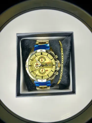 KIT Relógio Masculino Premium + Pulseira | À Prova D?Água