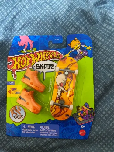 Skate de dedo Hotwheels Grate Ride. Raro, lacrado na caixa.
