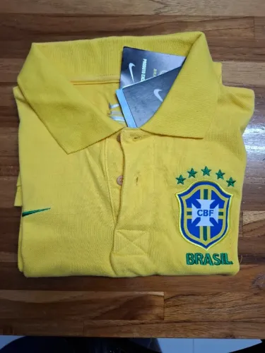Camisa Polo Seleção Brasileira (nova)