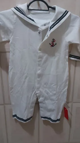 Macacao BEBE NOVO ESTILO MARINHEIRO
