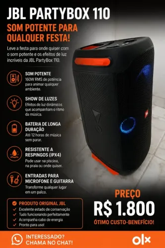 JBL PartyBox 110