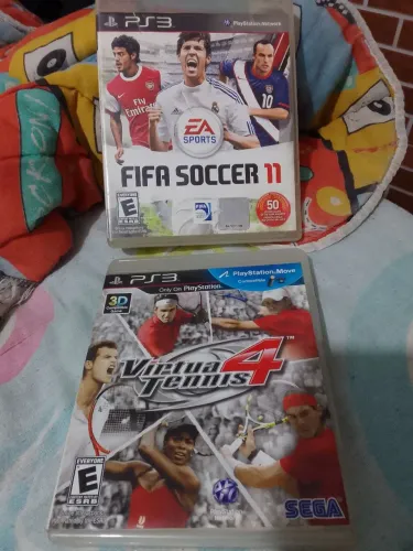 Jogos ps3 virtuar tennis + fifa 11