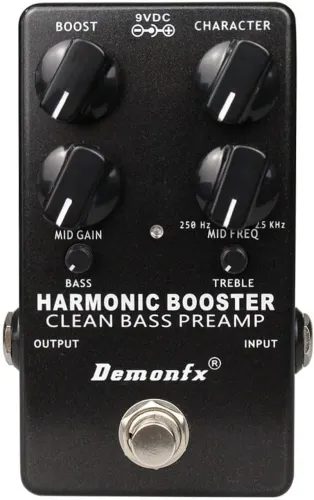 Pedal Harmonic Booster Clean Bass Preamp Demonfx Darkglass