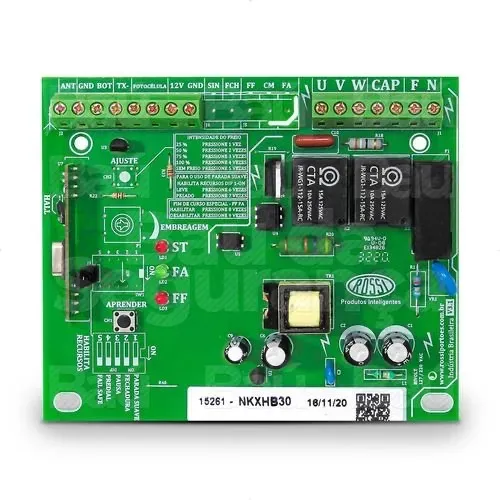 PLACA DE PORTÃO ELETRÔNICO