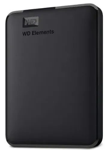 HD EXTERNO 1TB USB 3.0 WD Elements Preto Compacto Para PC Gamer