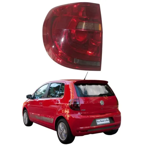 Lanterna Traseira Esquerda Volkswagen Fox 2010 A 2014